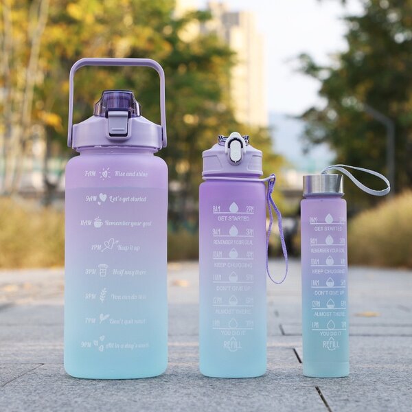 3 in 1 water bottles