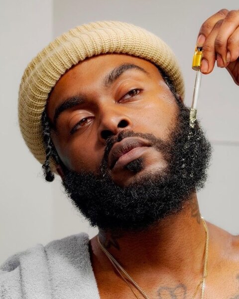 Huile pour cheveux et barbe