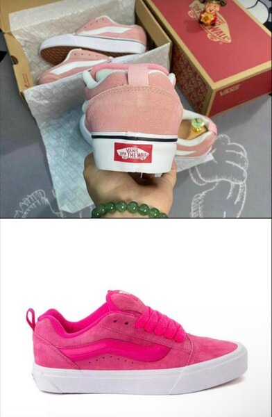 Chaussures sneakers roses