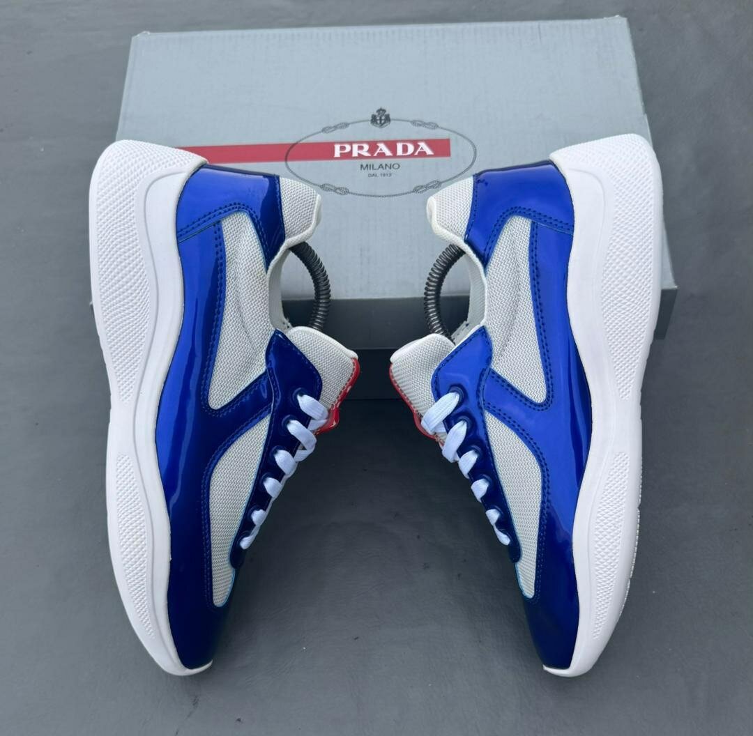 Prada Blue Men's Sneakers