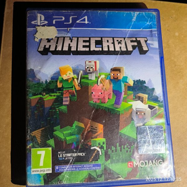 Minecraft cd PS4 Jeu Vidéo