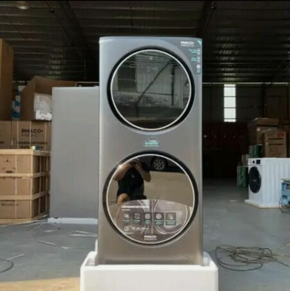 Lave-linge et sèche-linge empilables