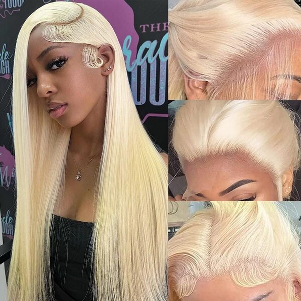 Perruque Lace Front Blonde