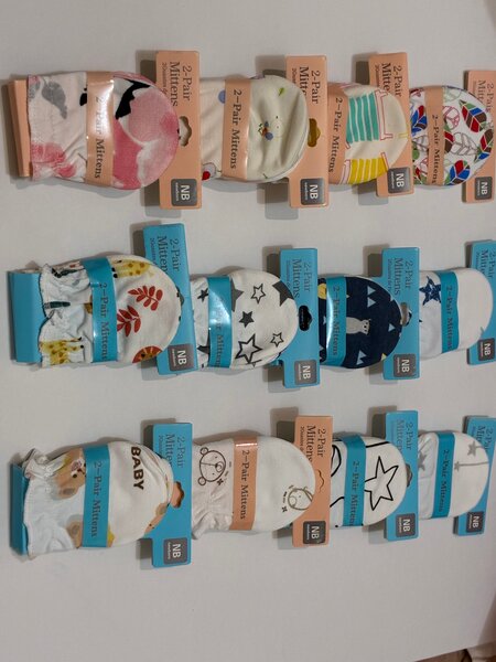 Moufles Bébé Anti-Griffures