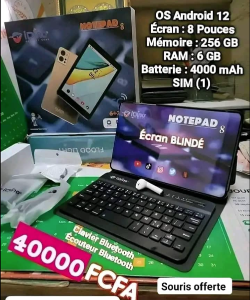 Tablette éducative iDino notebook 8