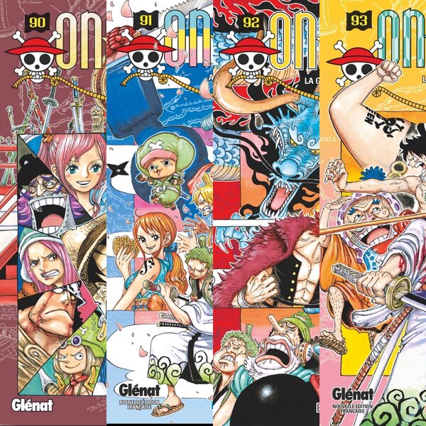 One piece tome 89-93