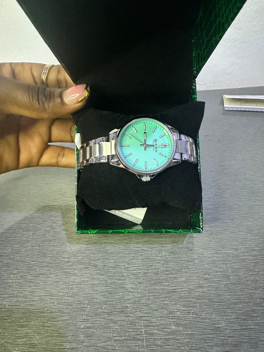 Montre élégante en acier inoxydable