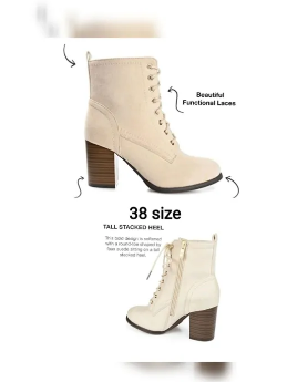 38 size stylish design fashion boots for women and girls