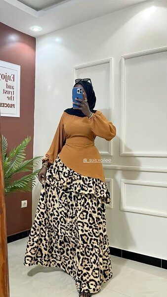 Jupe complets 100% coton