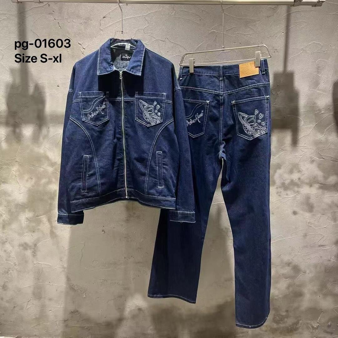 Ensemble en denim homme