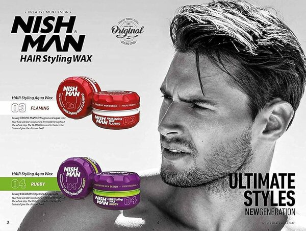 Men's Styling Hair Wax