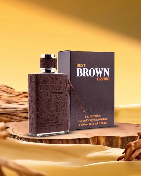 Dark Brown Orchid