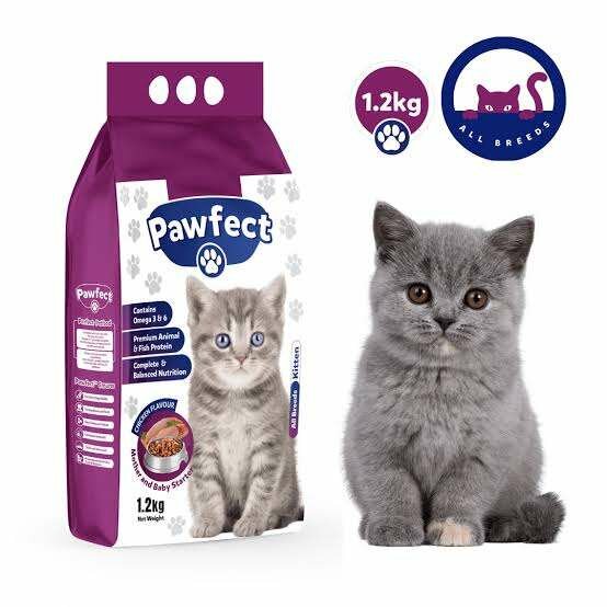 Pawfact kitten cat food 1.2kg
