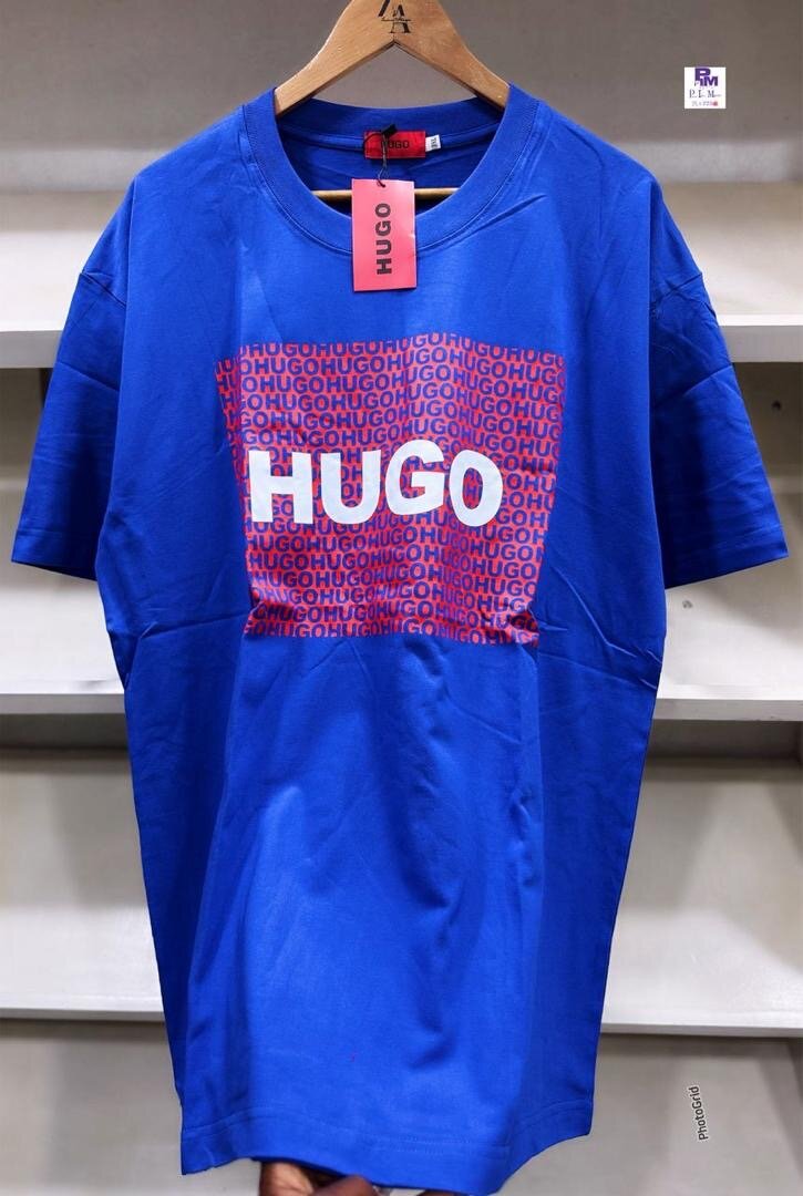 T-shirt coloré pour hommes design logo