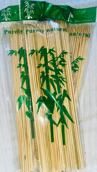 Brochettes en bambou