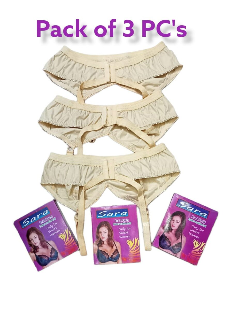 Cotton plain Bra pack of 3 pcs