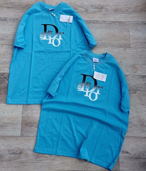 T-shirt bleu tendance pour homme