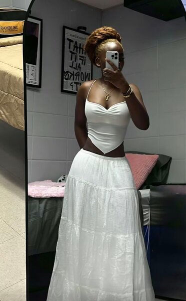 Jupe longue élégante femme