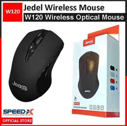 SpeedX Jedel Wireless Mouse W120 2.4Ghz Wireless Optical Mouse