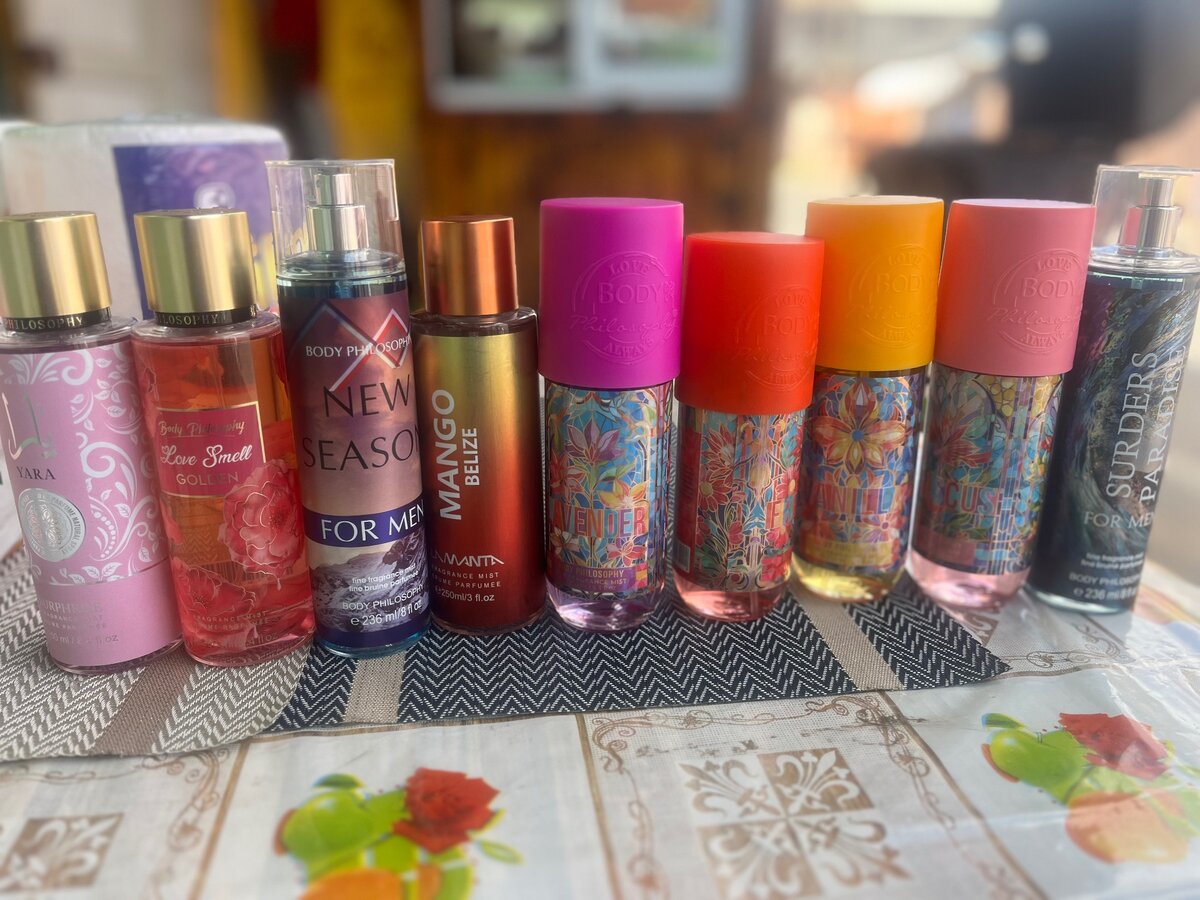 Perfume and body splash