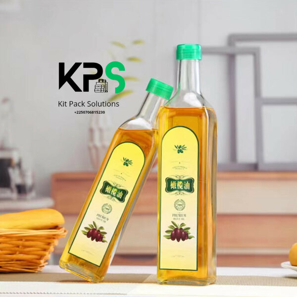 Bouteille verre long 750ml :10