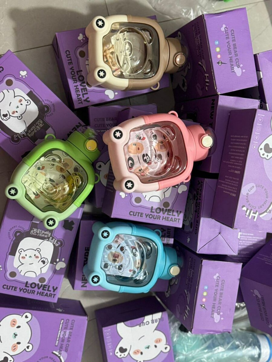 Bouteille d'eau décorative enfant