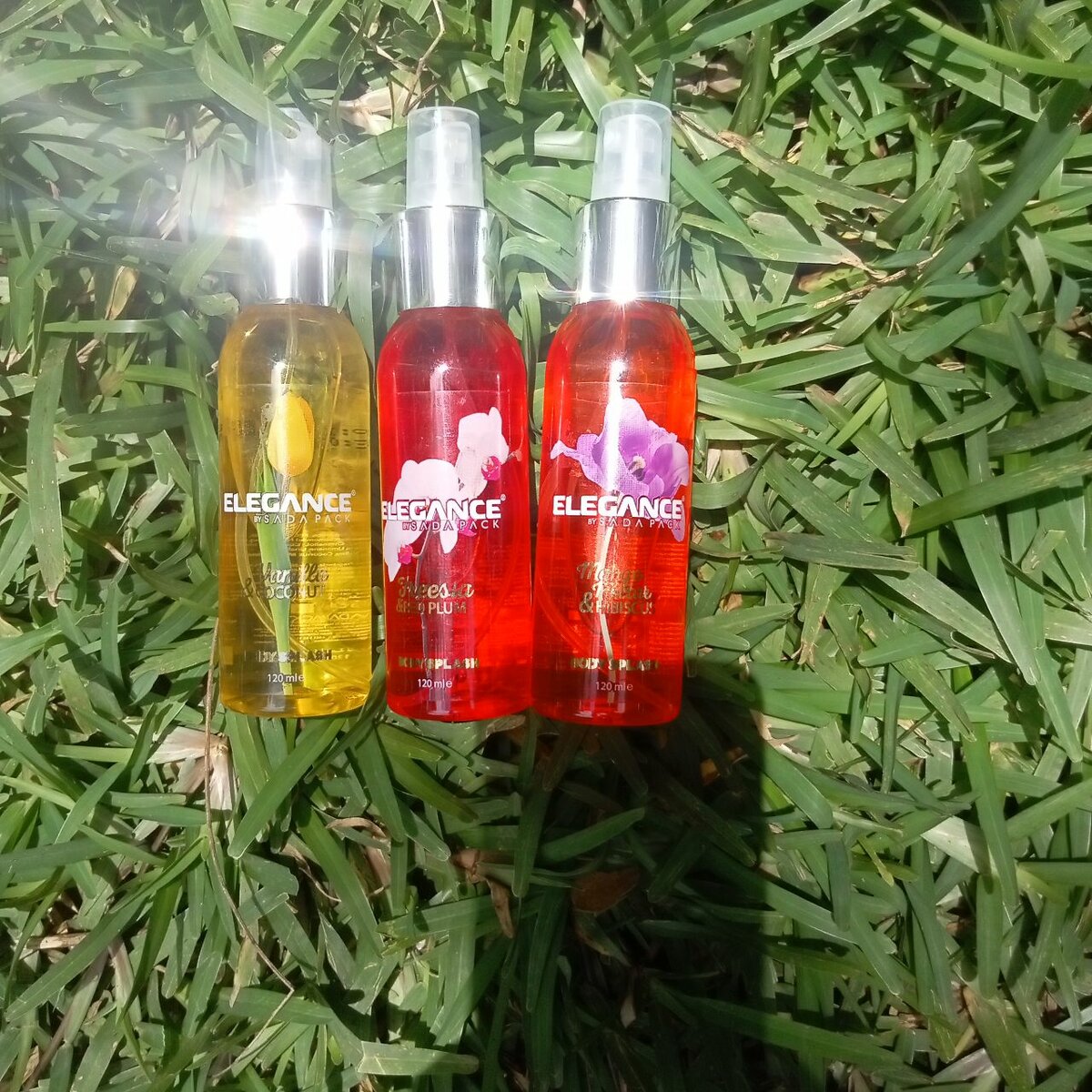 Assorted aquilis and elegance body mists