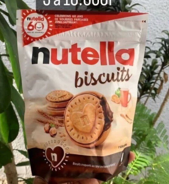 Biscuits éponge à la pâte de Nutella