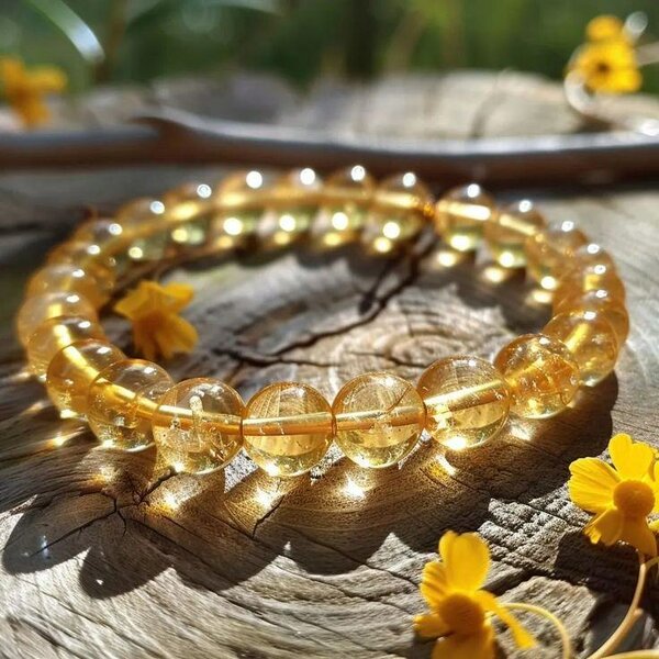 Bracelet en citrine