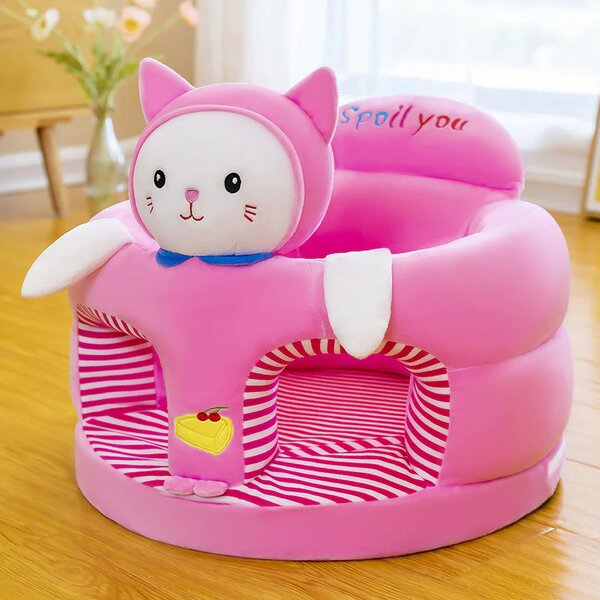 Chaise bébé en peluche mignonne