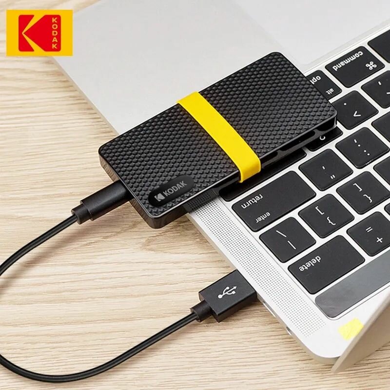 SSD Portable Kodak 512Go USB-C