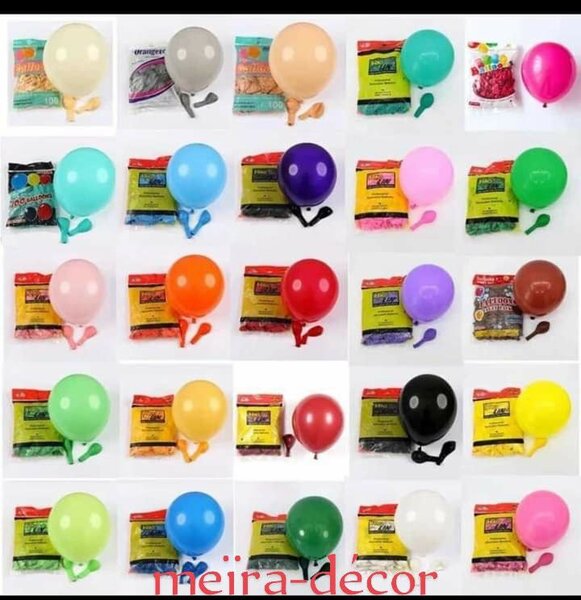 Ballons de fête colorés