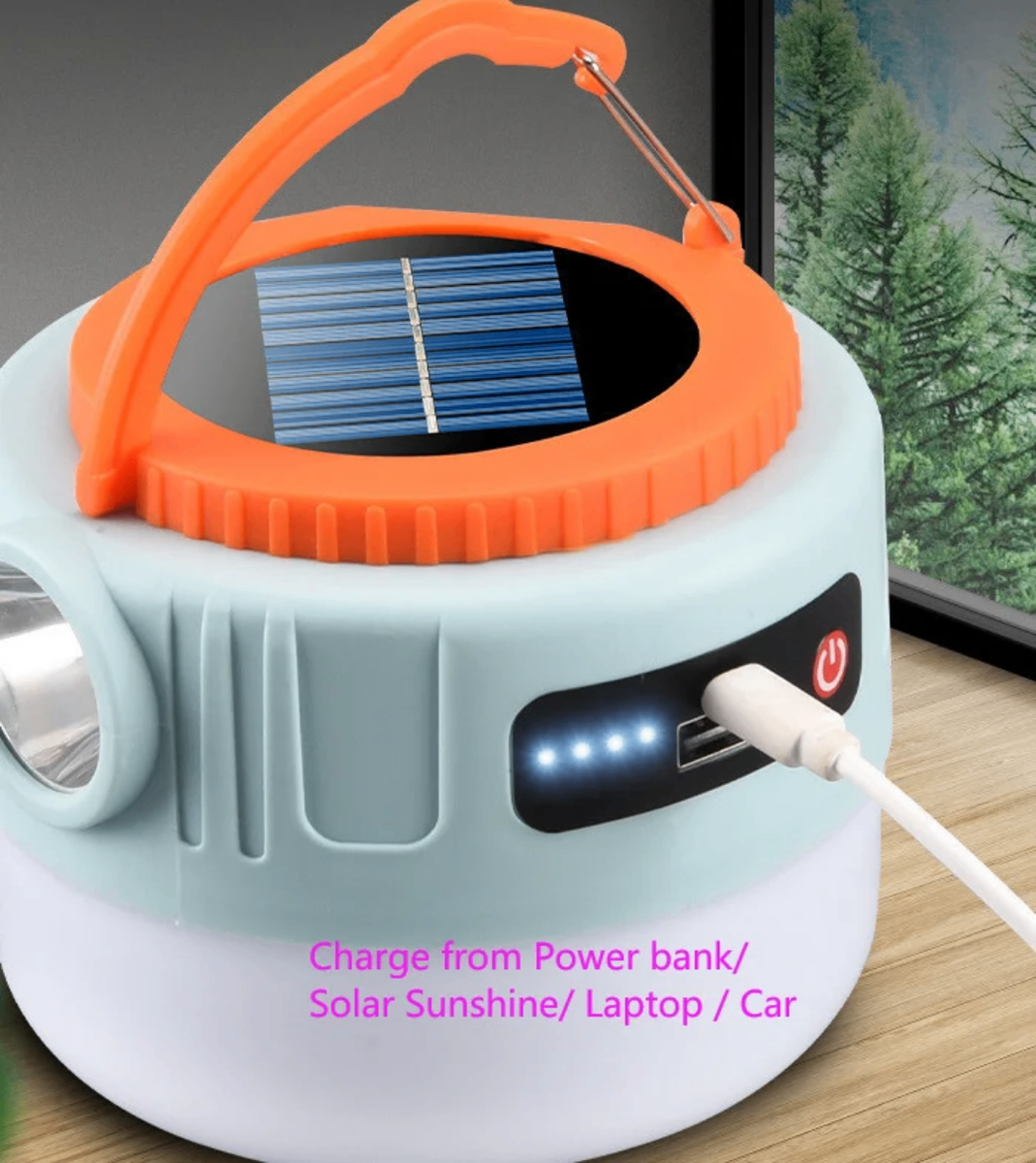 Lampe solaire multifonctionnelle