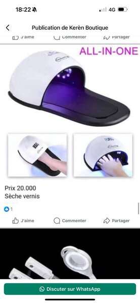 Lampe UV Séche Ongles Pro