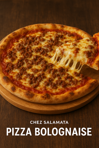 Délice de Pizza Bolognaise