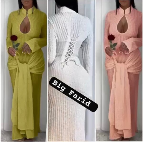 Robe Maxi Élégante Femme