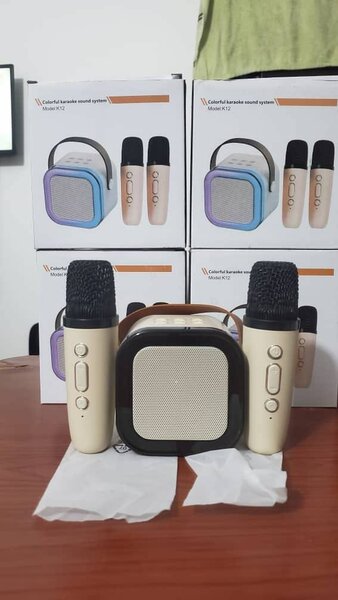 Ensemble karaoké coloré sans fil