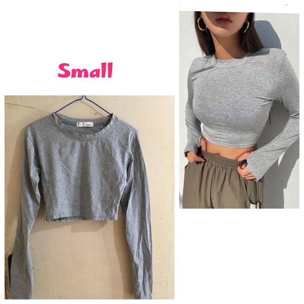 Salaula crop tops and tops