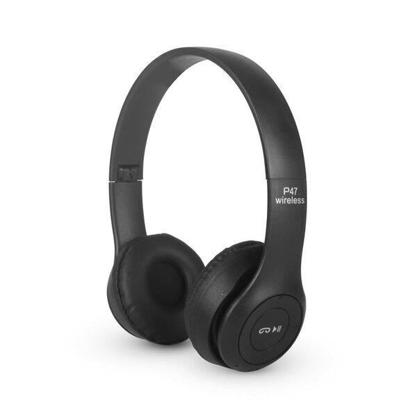 P47 Wireless Bluetooth Headphones black