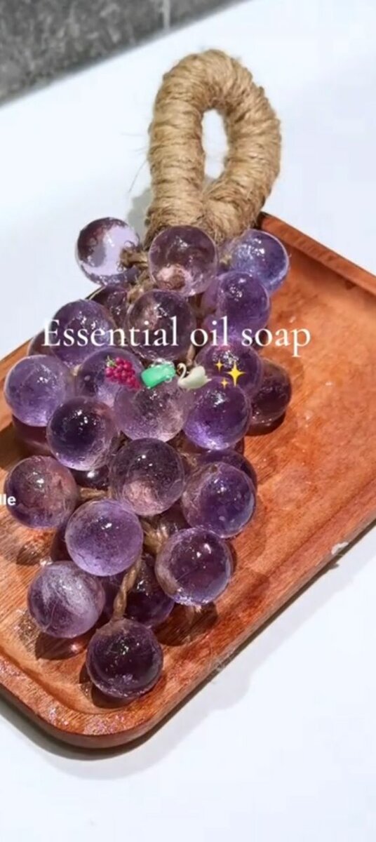 Savon perles huiles essentielles