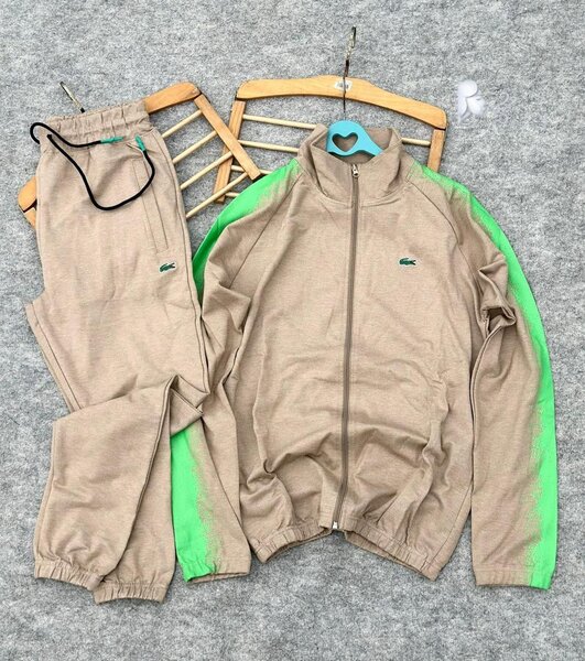 Survêtement homme beige-vert