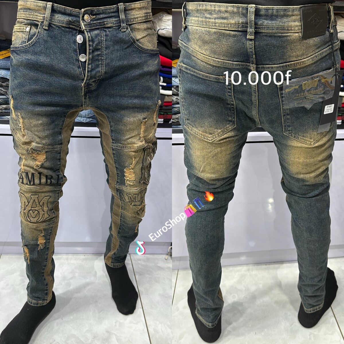 Pantalon Jean Homme