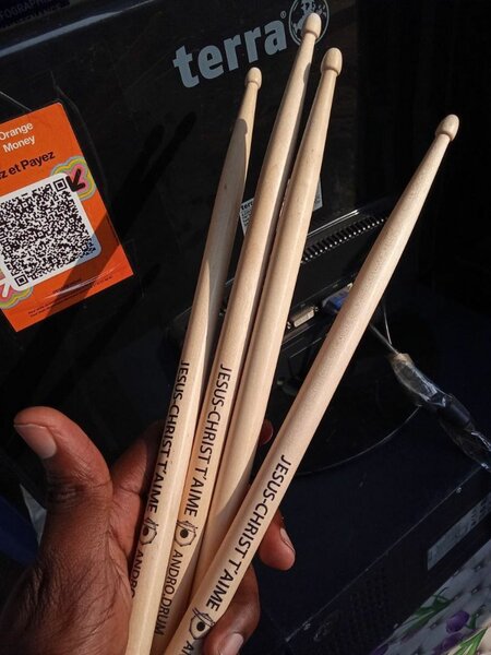 Baguette de batterie A5°G bois d'erable