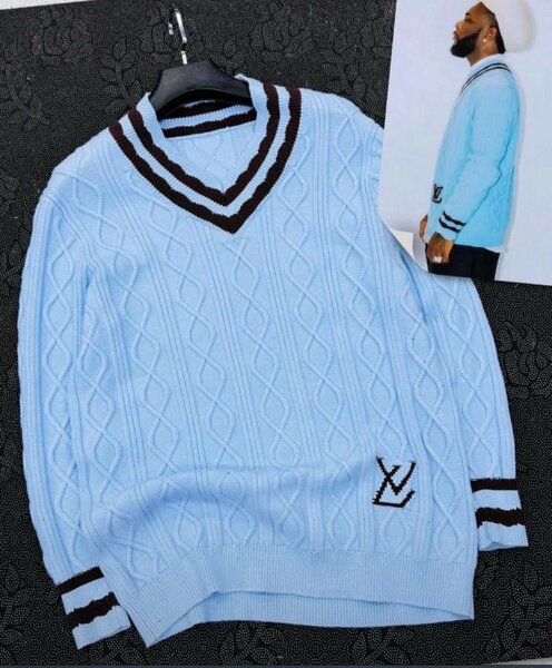 Pull-over tricoté élégant pour homme