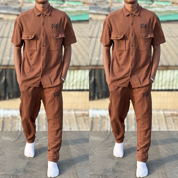 Costume décontracté à manches courtes