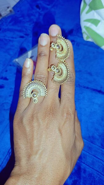 Bague Bohème Dorée Unique