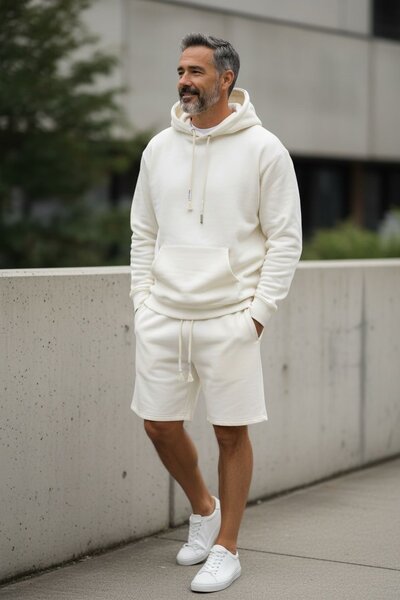 Ensemble décontracté à capuche