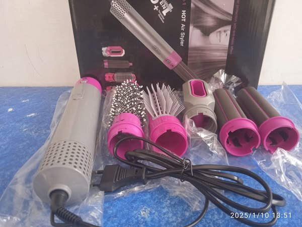 Lisseur boucleur 5 en1