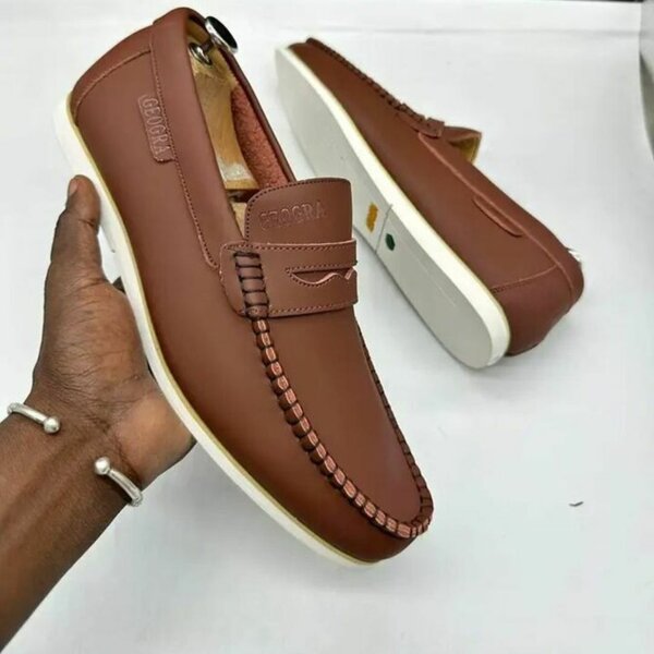 Mocassins en cuir élégants