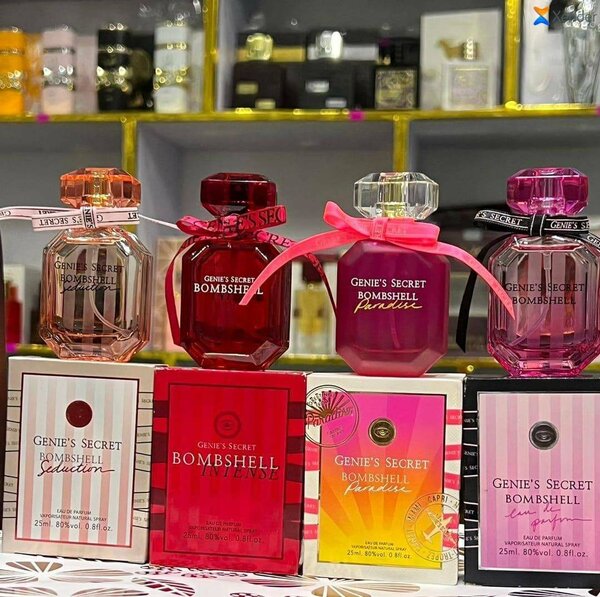 Genie 's  secret bombshell perfume